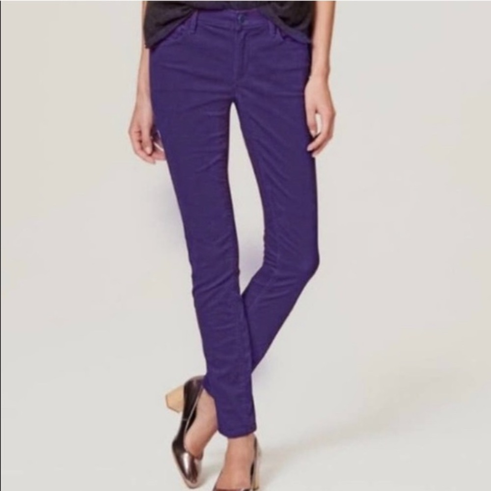 Ann Taylor loft purple modern skinny jean
Sz 0